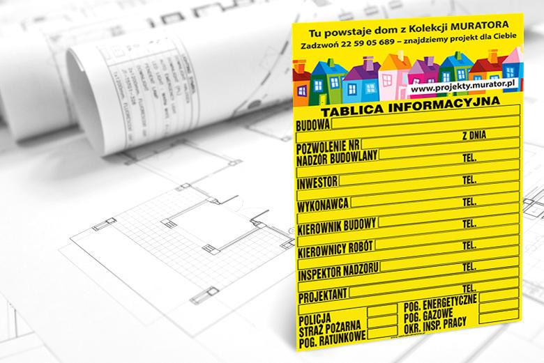 PROMOCJA: Tablica informacyjna