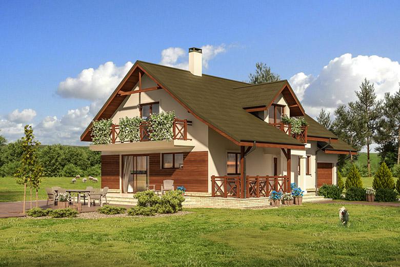 Zostań autorem nazwy projektu domu C358