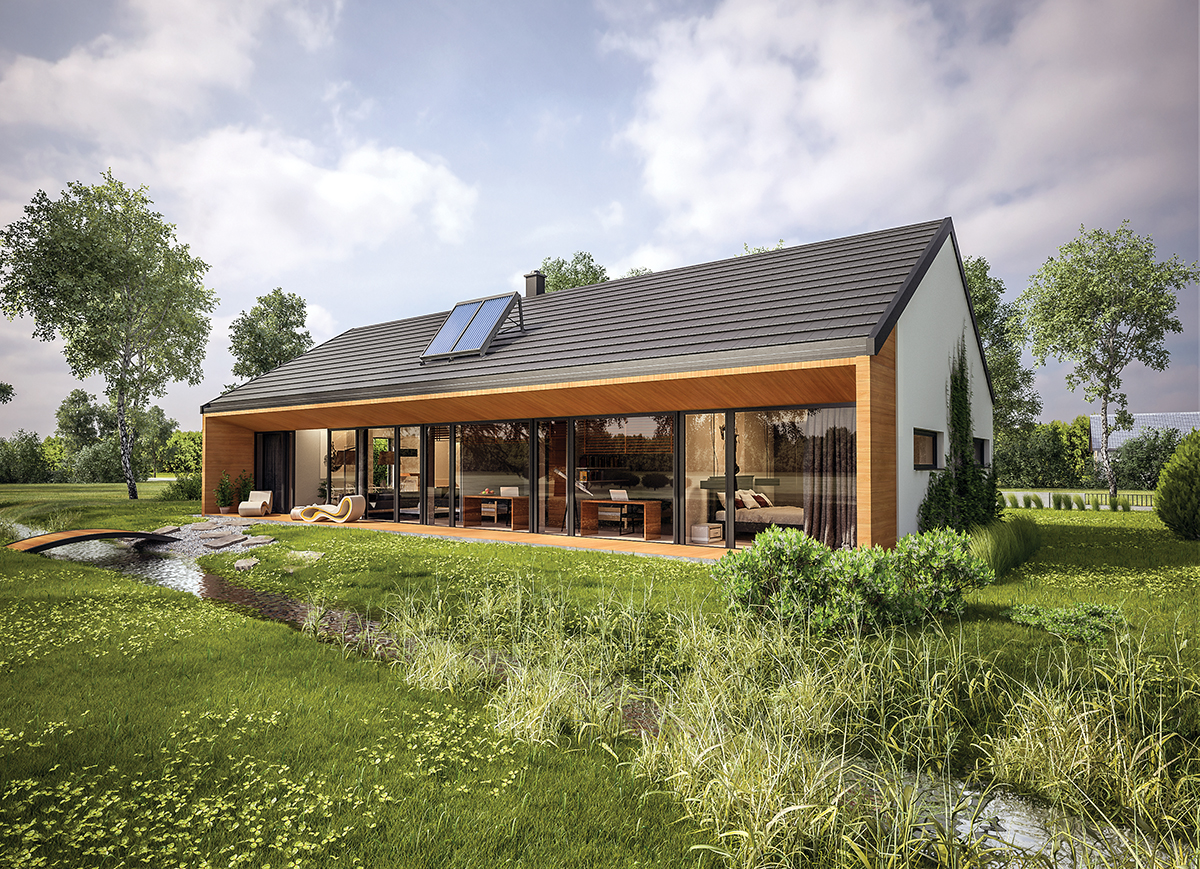 Projekty Domów Nowoczesnych I Z Nutą Nowoczesności Z Kolekcji