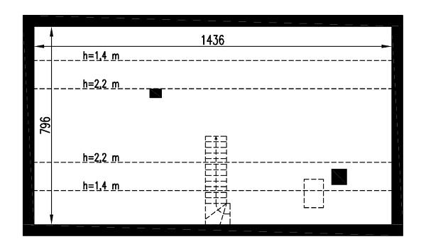 Rzut poddasza lustro: do indywidualnej adaptacji (58,3 m2 powierzchni użytkowej)