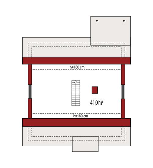 Rzut poddasza: do indywidualnej adaptacji