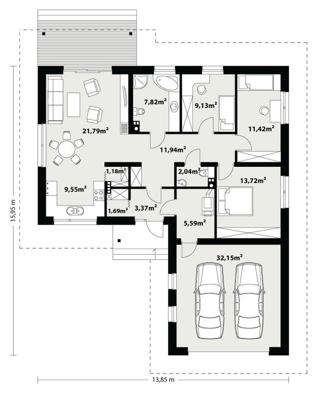 Rzut parteru POW. 0,0 m²
