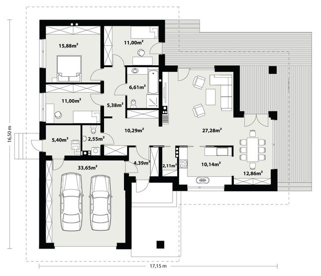 Rzut parteru POW. 0,0 m²