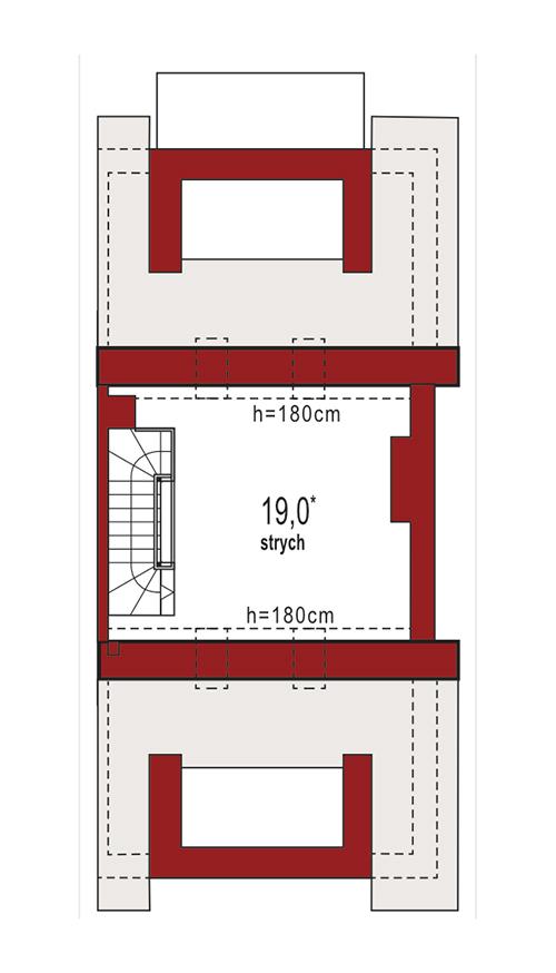 Rzut strychu: do indywidualnej adaptacji