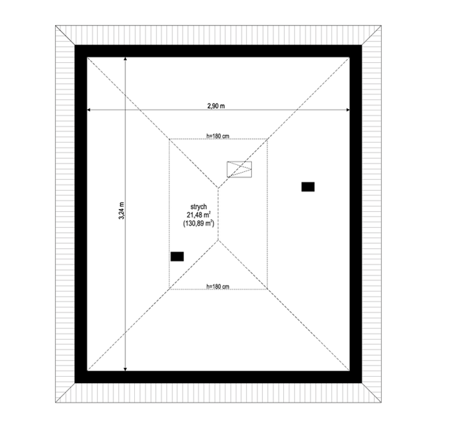 Rzut parteru POW. 0,0 m²