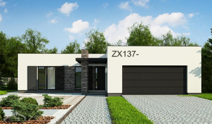 Zx137- Projekt domu Zx137 -