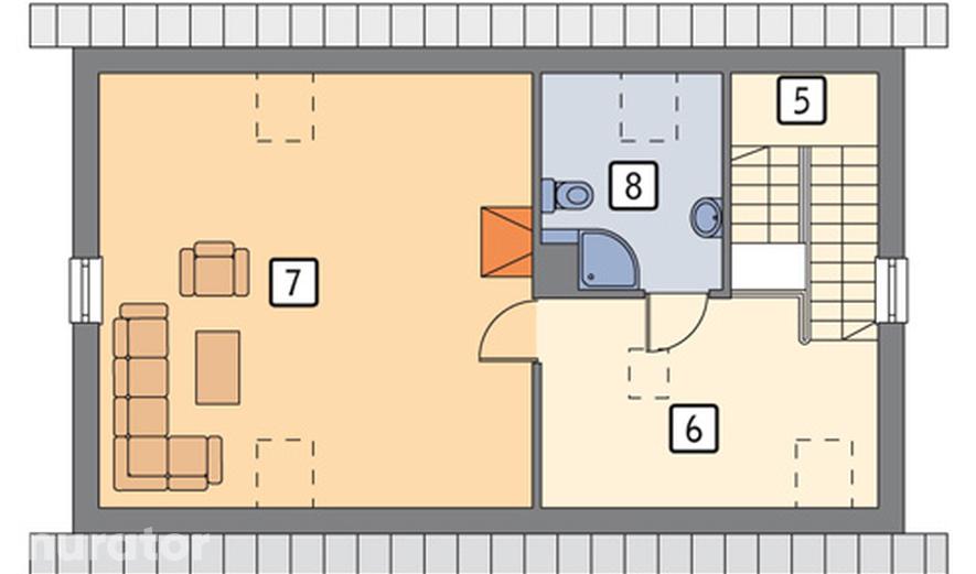 G11 Garaż z częścią mieszkalną i pomieszczeniem gospodarczym G11