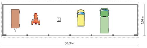 Rzut parteru POW. 191,4 m²