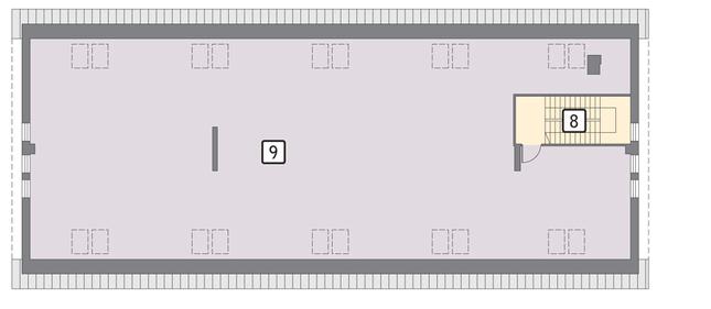Rzut poddasza POW. 330,2 m²