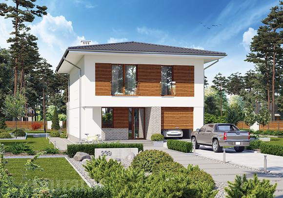 Projekt Domu M239 Doborowy Murator Projekty