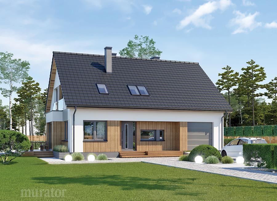 Projekt Domu M244 Zorganizowany Etap I Murator Projekty