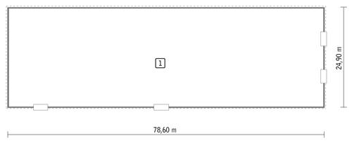 Rzut parteru POW. 1 926,2 m²