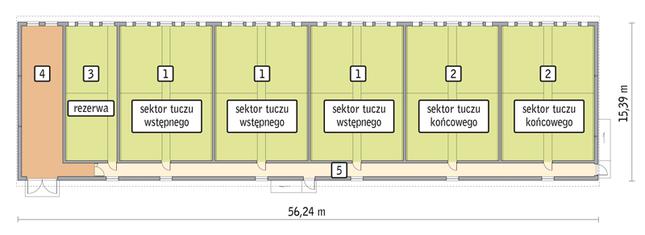 Rzut przyziemia POW. 776,3 m²