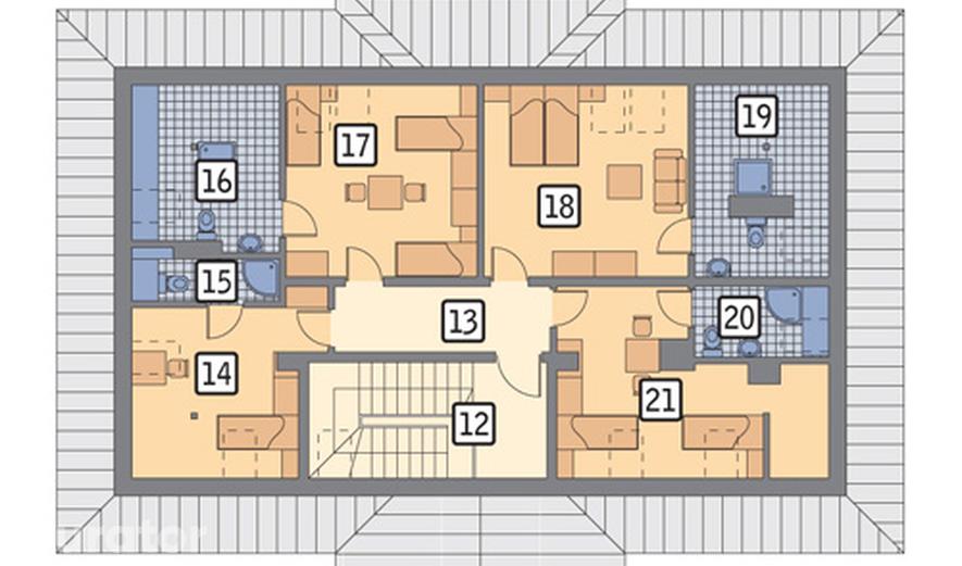 U23 Budynek usługowy z częścią mieszkalną (pokoje na wynajem)