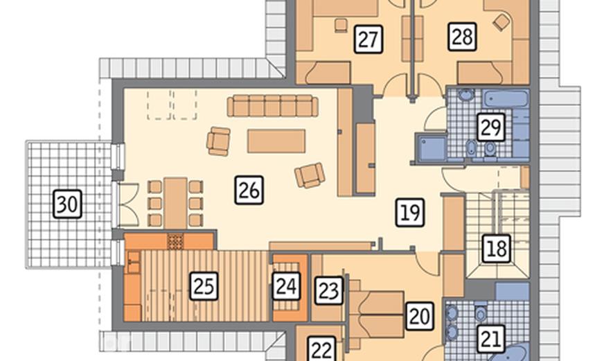 U25 Budynek usługowy z częścią mieszkalną (punkt opieki przedszkolnej) U25