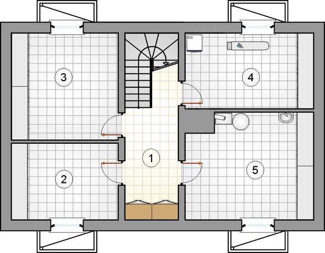 Rzut piwnicy POW. 0,0 m²