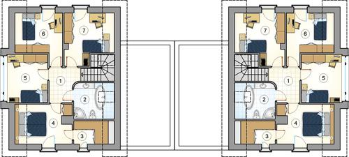 Rzut poddasza POW. 0,0 m²