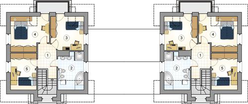 Rzut poddasza POW. 0,0 m²