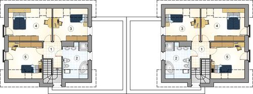Rzut poddasza POW. 0,0 m²