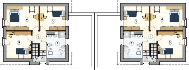 Rzut poddasza POW. 0,0 m²