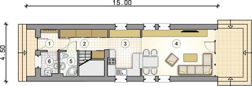 Rzut parteru POW. 0,0 m²