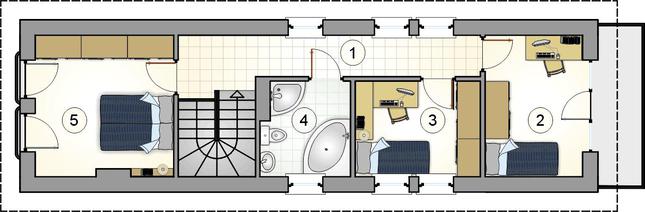 Rzut poddasza POW. 0,0 m²