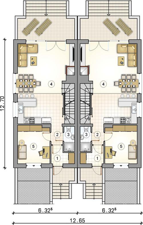 Rzut parteru POW. 0,0 m²