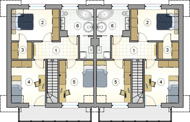 Rzut poddasza POW. 0,0 m²
