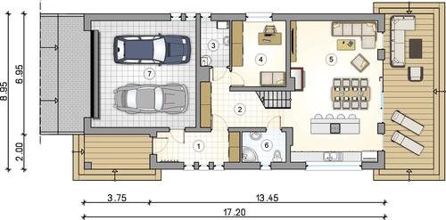 Rzut parteru POW. 0,0 m²