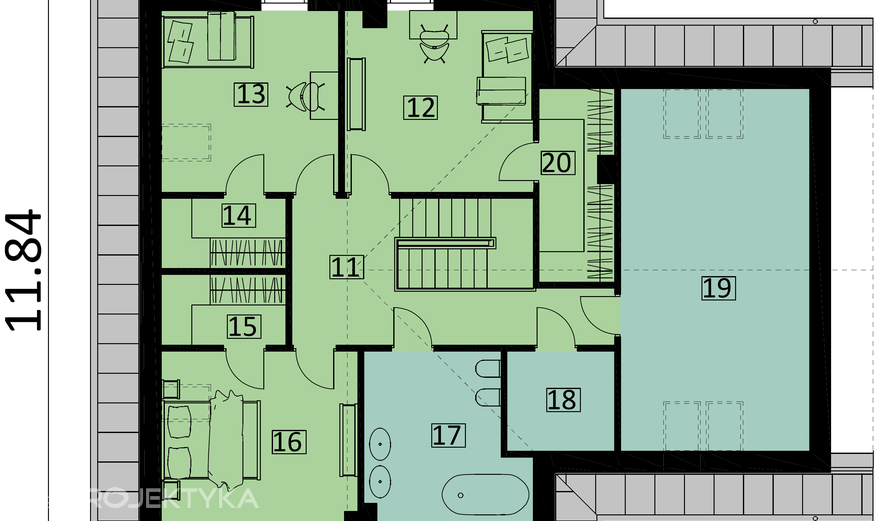 Ka52 Projekt domu Ka52 Ka52 Projekt domu Ka52