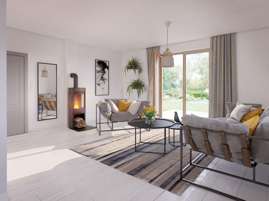 projekt domu C110 Dom za rogiem - Murator projekty